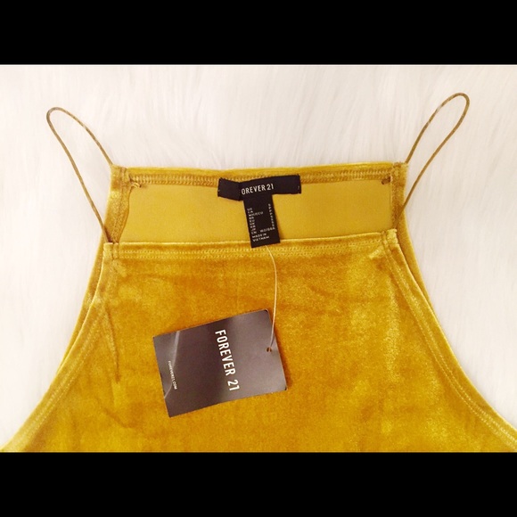 NWT Citron Velvet High Neck Dress - Picture 5 of 8